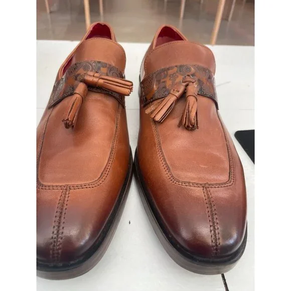 Stacy Adams Mens Quniby Tassel Slip on Loafers size 9